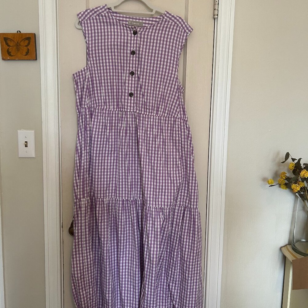 Everlane Gingham Dress